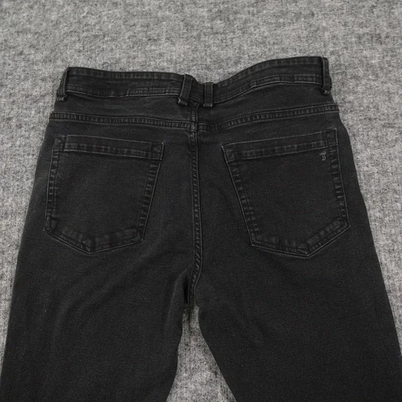 The Perfect Jean‎ NYC Mens 36x32 Black Slim Fit Straight Denim Jeans Stretch - Picture 4 of 12